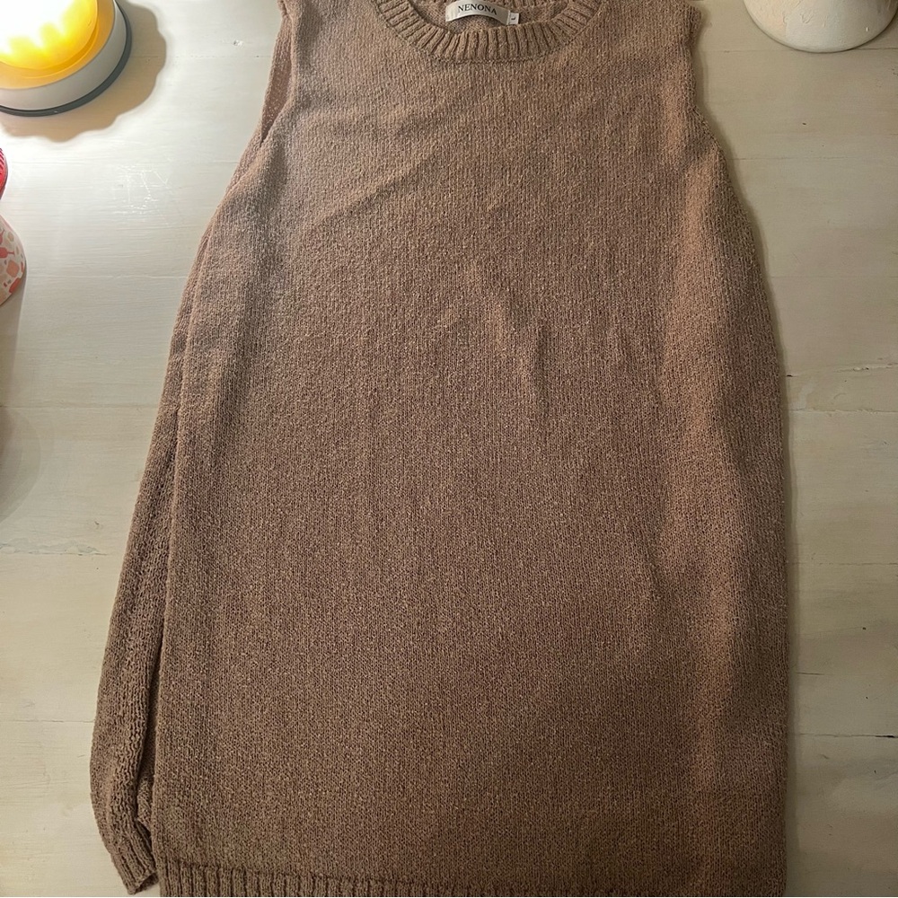 Women's Summer Sleeveless Sweater Lounge Set size large - Picture 5 of 6